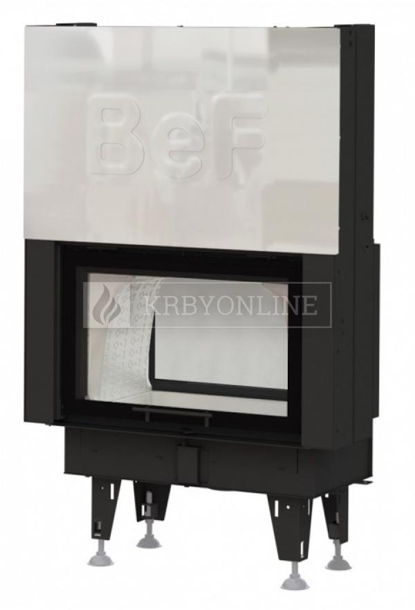 BeF Twin V 8 N Aquatic II teplovodná obojstranná krbová vložka s výsuvnými dvierkami krbyonline