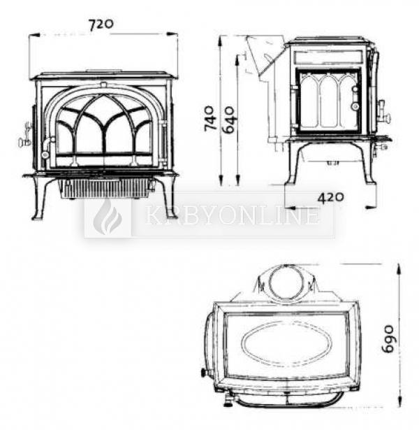 Jotul F 500 krbyonline kachle