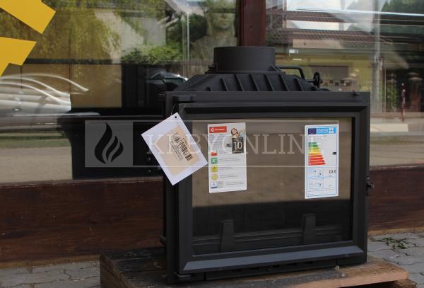 Kratki Antek 10 kW rovná liatinová veľká krbová vložka krbyonline