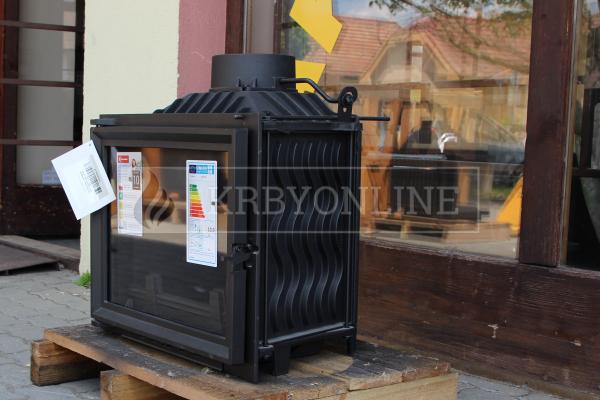 Kratki Antek 10 kW rovná liatinová veľká krbová vložka krbyonline