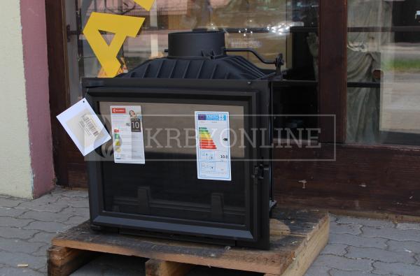 Kratki Antek 10 kW rovná liatinová veľká krbová vložka krbyonline