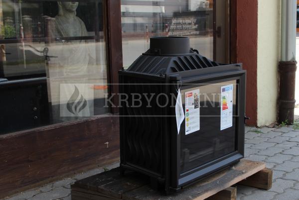 Kratki Antek 10 kW rovná liatinová veľká krbová vložka krbyonline
