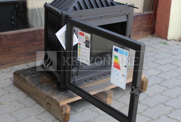 Kratki Antek 10 kW rovná liatinová veľká krbová vložka krbyonline