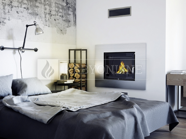 Kratki Eryk 12 kW DECO  rovná liatinová veľká krbová vložka krbyonline