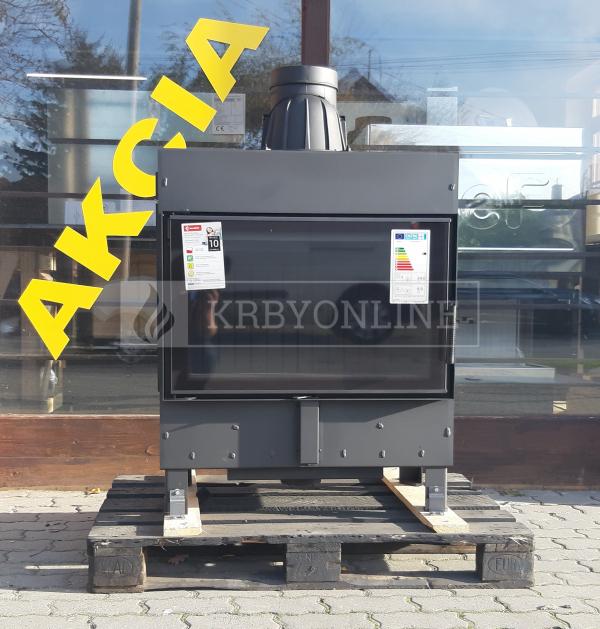 Kratki Lucy 14 teplovzdušná oceľová krbová vložka rovná krbyonline