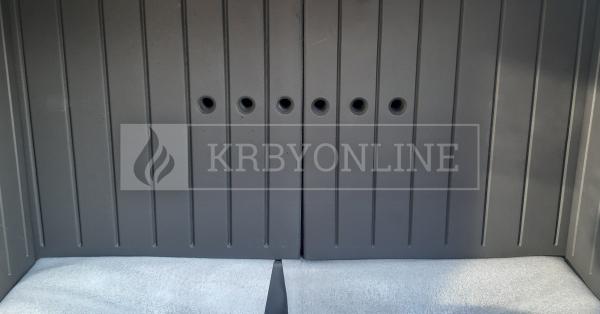 Kratki Lucy 14 teplovzdušná oceľová krbová vložka rovná krbyonline