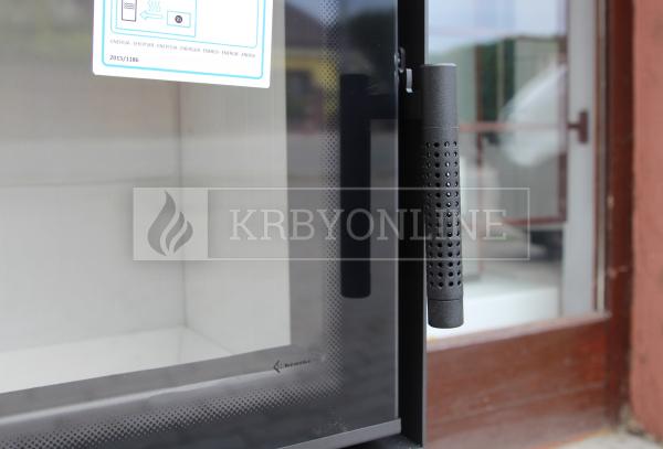 Kratki Lucy 14 teplovzdušná oceľová krbová vložka rovná krbyonline
