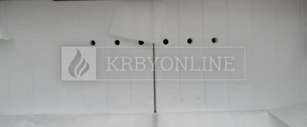 Kratki Lucy 16 teplovzdušná oceľová krbová vložka rovná krbyonline