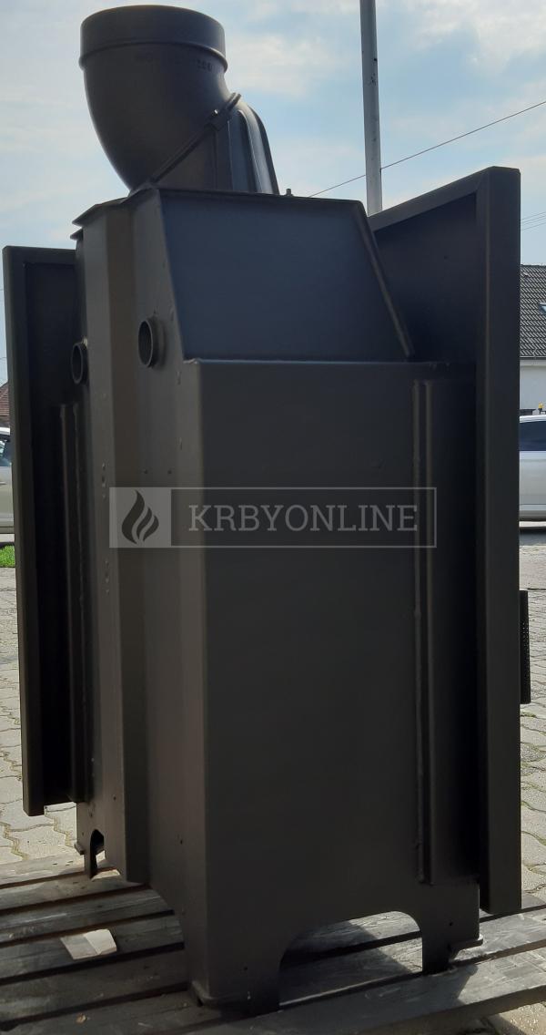Kratki MBM 10 BS P pravá rohová krbová vložka s otváraním do boku krbyonline