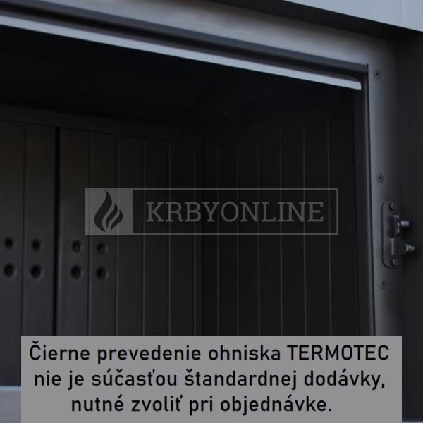 Kratki NBC 9 teplovzdušná oceľová krbová vložka s trojstranným presklením a výsuvnými dvierkami krbyonline