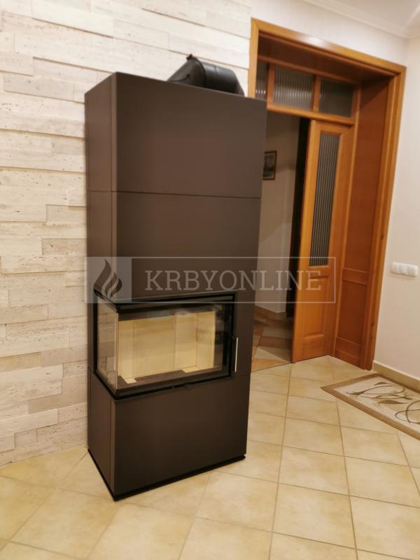 Hein Solid L accum veľkoformátová keramika s kvalitnou krbovou vložkou a dizajnovým sklom krbyonline
