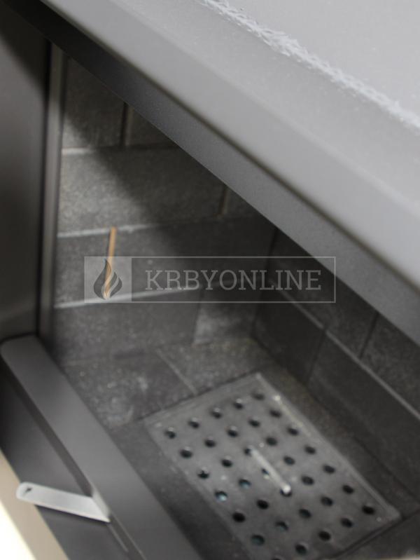 Kobok Chopok R90 67 LD 670/510-S/450P, RP2, SM, SO-lak čierny, KRO-R90-C 3S krbová vložka s deleným sklom krbyonline