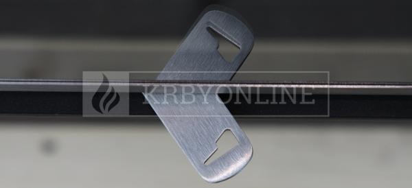 Kobok Chopok R90 67 LD 670/510-S/450P, RP2, SM, SO-lak čierny, KRO-R90-C 3S krbová vložka s deleným sklom krbyonline