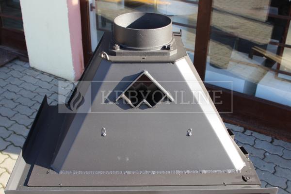 Kobok Chopok R 90 S/450 L/P 670/450 510 570  kvlaitná, masívná, moderná krbová vložka krbyonline