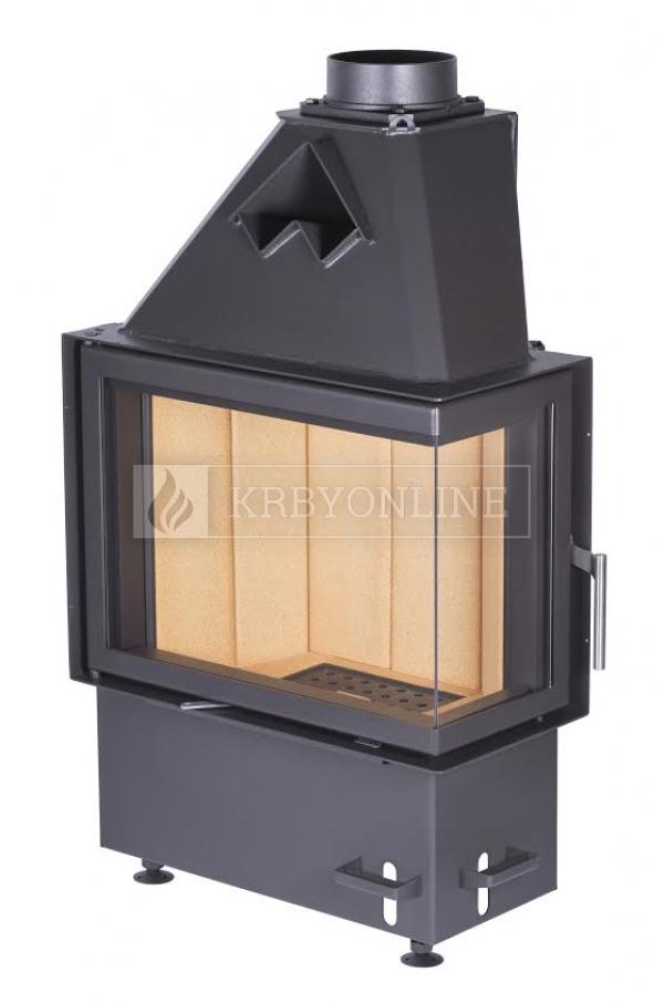 Kobok Chopok R 90 S/330 L/P 730/450 510 570kvlaitná, masívná, moderná krbová vložka krbyonline