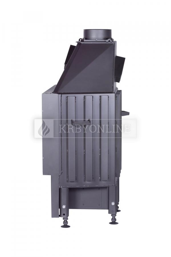 Kobok Chopok R 90 S/330 L/P 730/450 510 570kvlaitná, masívná, moderná krbová vložka krbyonline