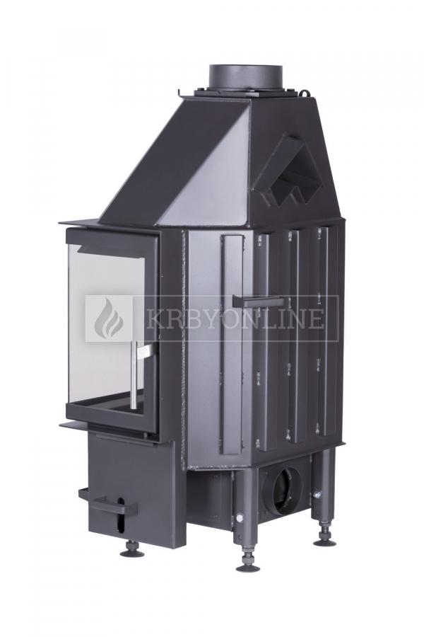 Kobok Chopok R 90 S/330 L/P 730/450 510 570kvlaitná, masívná, moderná krbová vložka krbyonline