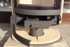 Romotop STROMBOLI N04 designové, otočné, kvalitné, oceľové kachle s pieskovcom krbyonline