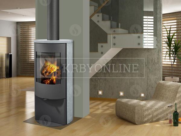 Romotop ALPERA E02 designové, kvalitné, oceľové kachle s mastencom krbyonline