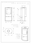Romotop ALPERA E03 plech designové, kvalitné, oceľové kachle krbyonline
