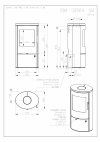 Romotop EVORA 02 mastenec designové, kvalitné, oceľové krbové kachle s mastencom krbyonline