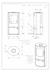 Romotop EVORA 03 plech designové, kvalitné, oceľové krbové kachle  krbyonline