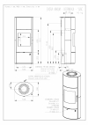 Romotop EVORA 01 AKUM keramické, akumulačné, designové, kvalitné, oceľové krbové kachle  krbyonline