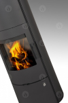 Romotop EVORA 03 AKUM plech, akumulačné, designové, kvalitné, oceľové krbové kachle  krbyonline