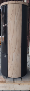 Romotop LAREDO 04 pieskovec, designové, kvalitné, oceľové krbové kachle  krbyonline