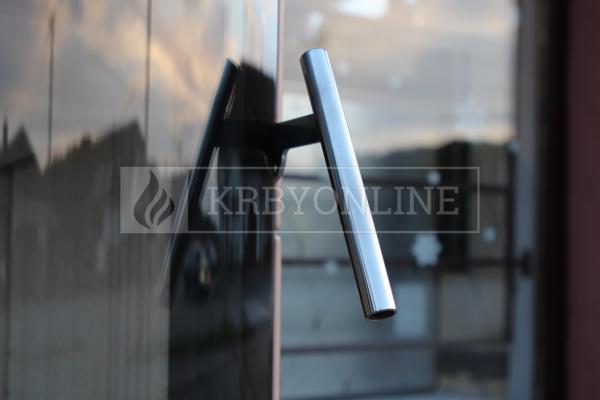 Romotop LAREDO 01 AKUM keramické, akumulačné, designové, kvalitné, oceľové krbové kachle  krbyonline