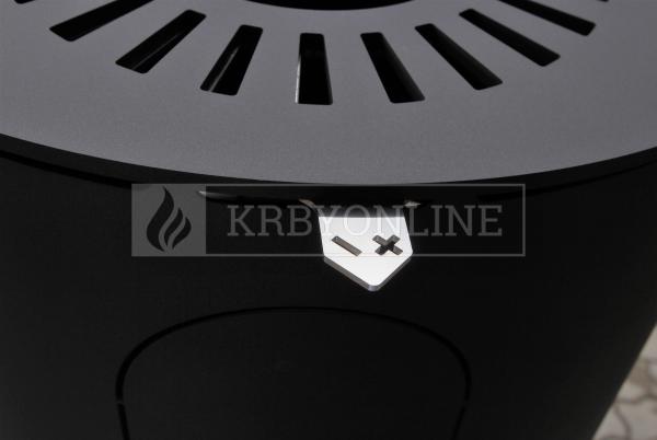 Romotop LAREDO 04 AKUM pieskovec, akumulačné, designové, kvalitné, oceľové krbové kachle  krbyonline