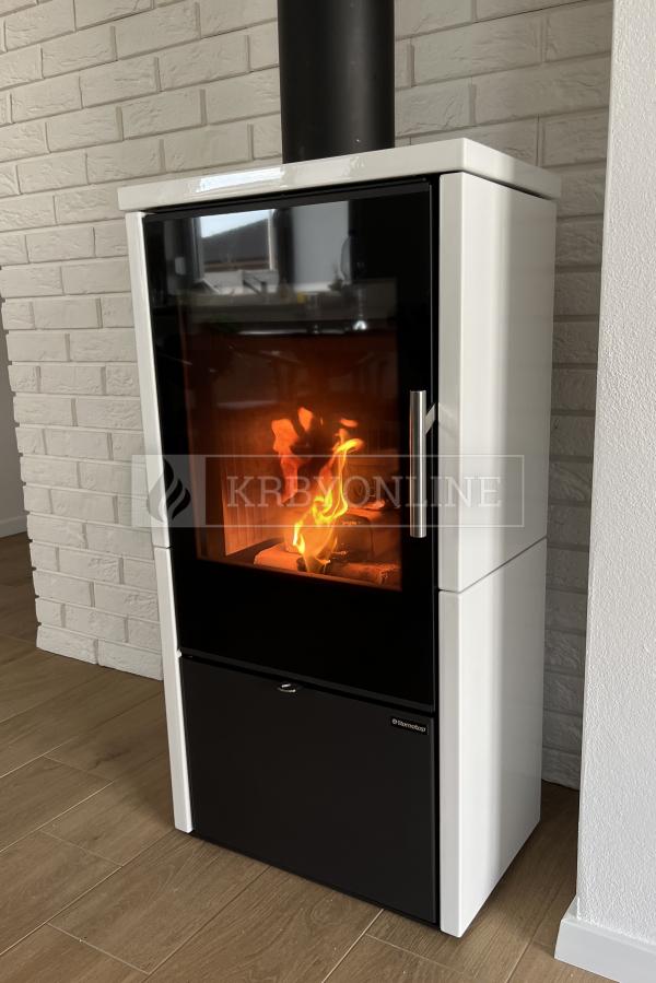 Romotop LAREDO F 01 keramika, designové, kvalitné, oceľové krbové kachle s keramikou krbyonline