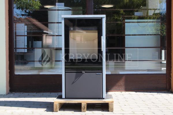 Romotop LAREDO F 02 mastenec, designové, kvalitné, oceľové krbové kachle  krbyonline
