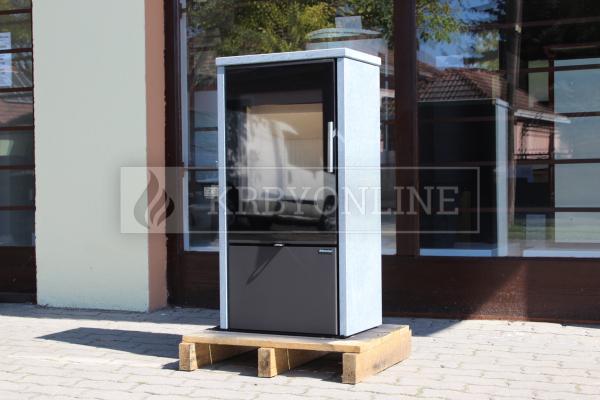 Romotop LAREDO F 02 mastenec, designové, kvalitné, oceľové krbové kachle  krbyonline