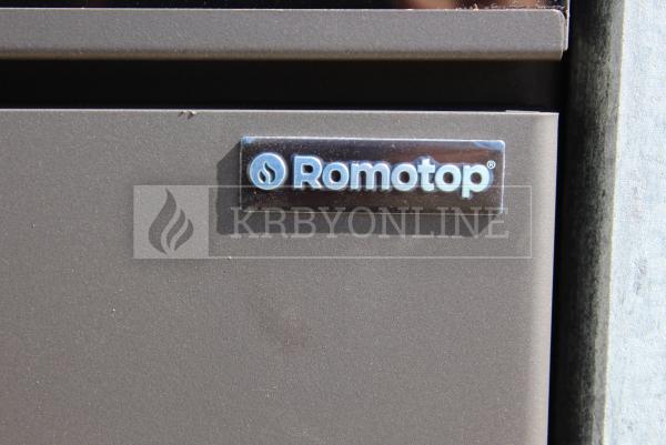 Romotop LAREDO F 02 mastenec, designové, kvalitné, oceľové krbové kachle  krbyonline