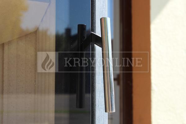 Romotop LAREDO F 02 mastenec, designové, kvalitné, oceľové krbové kachle  krbyonline