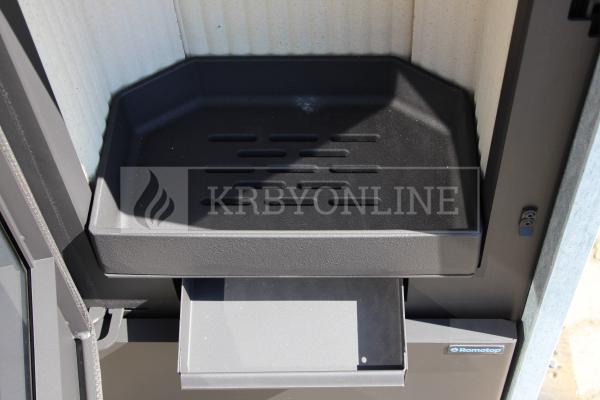 Romotop LAREDO F 02 mastenec, designové, kvalitné, oceľové krbové kachle  krbyonline
