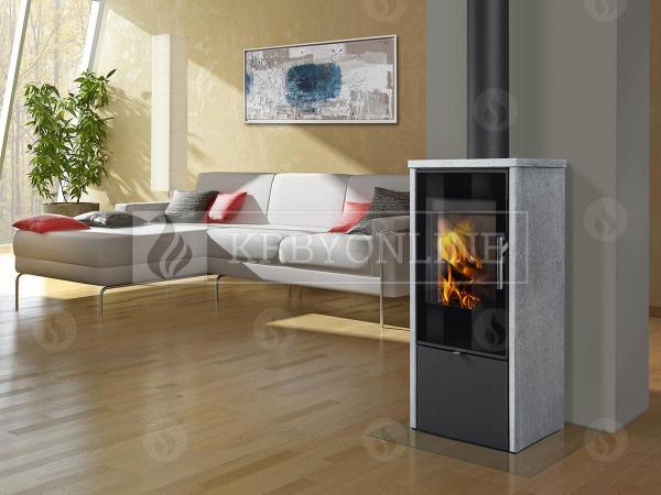 Romotop LAREDO F 02 mastenec, designové, kvalitné, oceľové krbové kachle  krbyonline