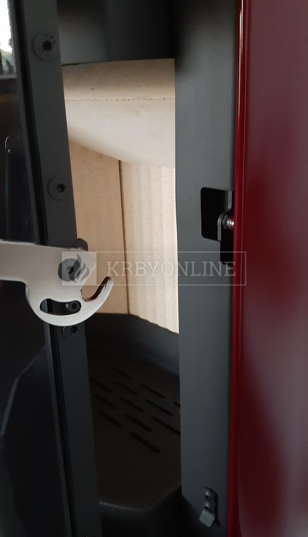 Romotop LAREDO T 01 keramika - červená šarlátová krbyonline