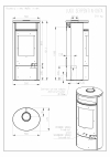 Romotop Lugo 02 mastenec, akumulačné, designové, kvalitné, oceľové krbové kachle  krbyonline