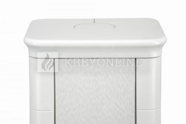 Romotop Malaga N 03 keramika, designové, kvalitné, oceľové krbové kachle s teplovzdušným výmenníkom krbyonline
