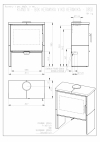 Romotop Riano N02 keramika, designové, kvalitné, oceľové krbové kachle so širokým presklením krbyonline