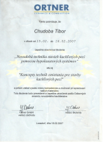 Ortneri certifikát - Školenie - AZ DESIGN - Tibor Chudoba krbyonline