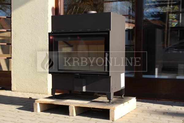 Romotop Heat 2g 70.44.01 oceľová, teplovzdušná, rovná krbová vložka krbyonline, krb, krby, kozub