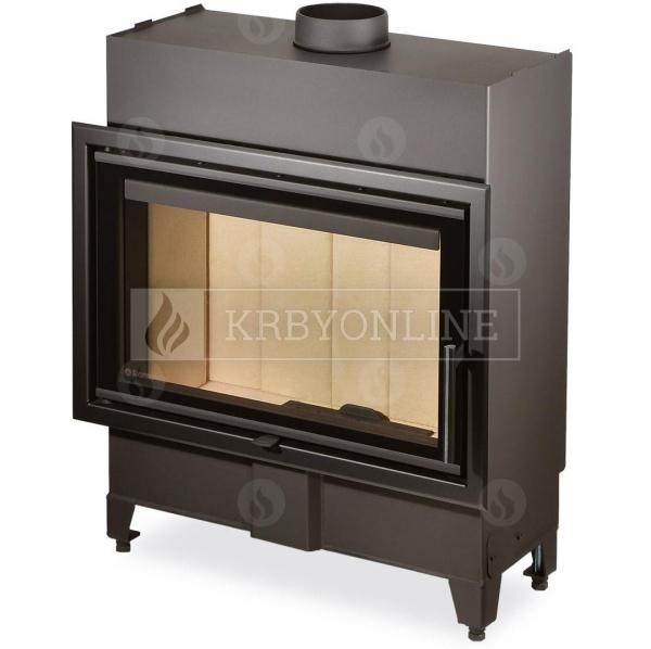 Romotop Heat 2g 70.44.13 oceľová, teplovzdušná, rovná krbová vložka krbyonline, krb, krby, kozub