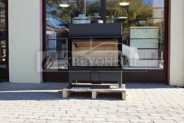 Romotop Heat 2g 80.50.01 oceľová, teplovzdušná, rovná krbová vložka krbyonline, krb, krby, kozub