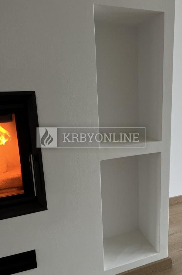 Romotop Heat R/L 2g S 60.44.33.13 oceľová, teplovzdušná, rohová krbová vložka krbyonline, krb, krby, kozub