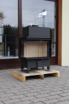 Romotop Heat R/L 2g S 60.44.33.13 oceľová, teplovzdušná, rohová krbová vložka krbyonline, krb, krby, kozub