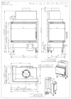 Romotop Heat R/L 2g S 65.51.40.01 oceľová, teplovzdušná, rohová krbová vložka krbyonline, krb, krby, kozub