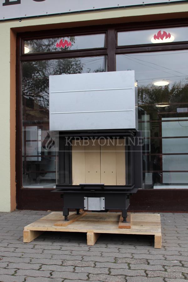 Romotop Heat C 2g L 65.52.31.21 oceľová, teplovzdušná, trojstranná krbová vložka s výsuvnými dvierkami krbyonline, krb, krby, kozub